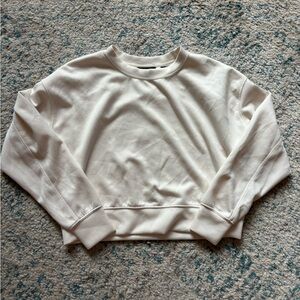 Ribbed Cropped Pullover